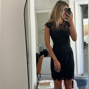 Black lace dress NWT